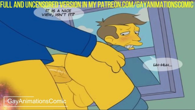 The Simpsons Yaoi Hentai Gay Anime Gay Animation Porno Video