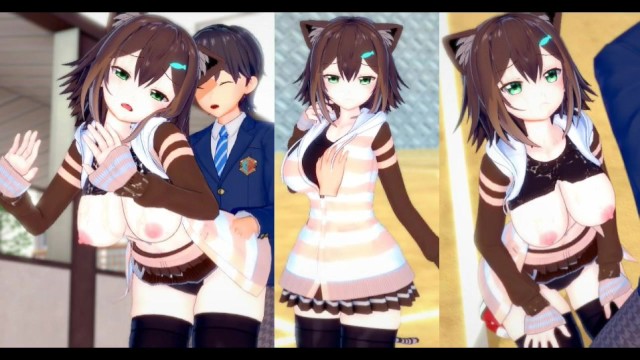 Hentai Game Koikatsu Have Sex With Big Tits Vtuber Fumino Tamaki