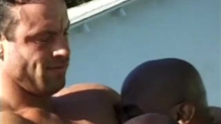 Three Hunks With A Lot Of Muscle