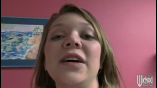 Hot teen schoolgirl lesbian sluts lick each other