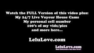 Asshole Worship For Lelu Love-Small Penis Humiliation