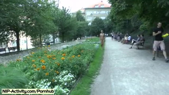babe;blonde;czech;exhibitionism;flashing;naked;nudity;outdoor;public;outside;amateur;reality