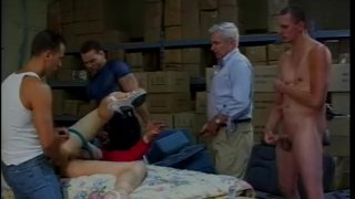 Scene One Of An Asian She-Male Gangbang