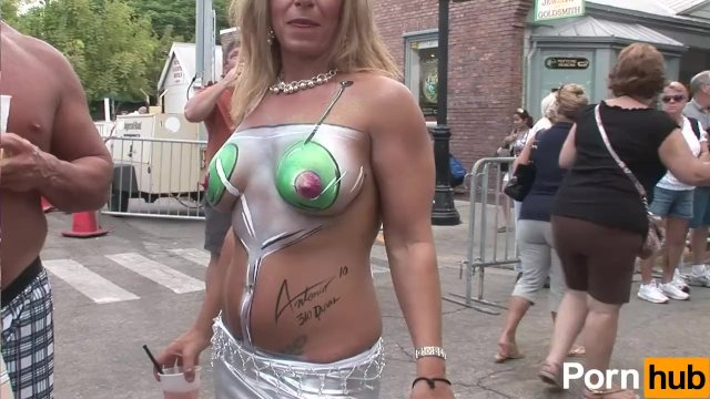 public;flashing;busty;outside;art;group;party;big;tits;party