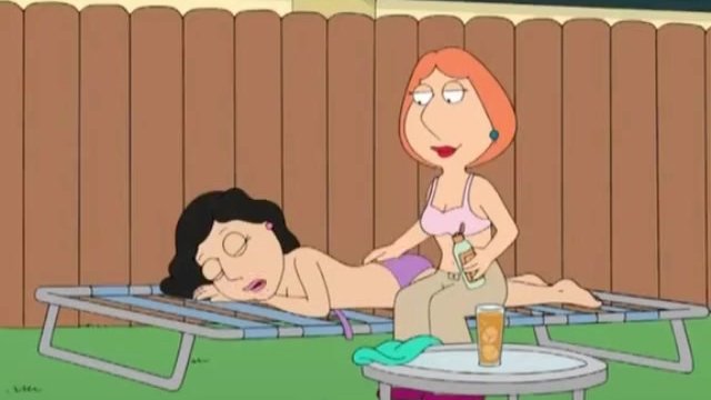 All Cartoon Lesbian Porn Captions - Family Guy Porn Video: Nude Loise - Pornhub.com