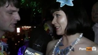 England Liselle Bailey Of Pornhubtv Was Interviewed At The 2012 Shaftas