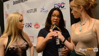 At The 2013 AVN Awards Aiden Starr Was Interviewed By Pornhubtv