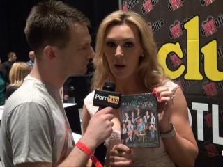 PornhubTV with Tanya Tate at eXXXotica 2013
