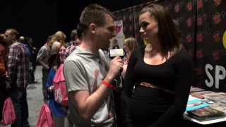 Interview Tori Black Of Pornhubtv Attends Exxxxotica 2013