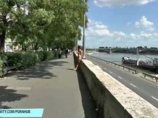 Crazy Tereza Shows Her_Sexy Body In_Public