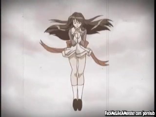 Monster Frenzy Over Hot Hentai Teen Cuties