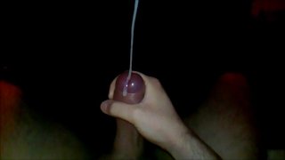 Cock Squirts Huge Thick & Creamy Load Of Cum