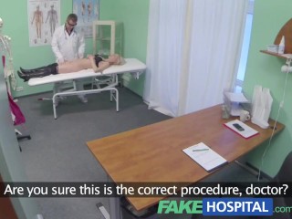 FakeHospital Hot blonde gets the fulldoctors treatment