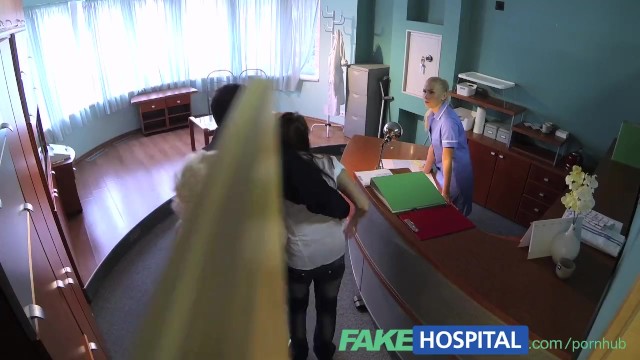 FakeHospital Naughty nurse heals patient with her tongue - Tracy Lindsay