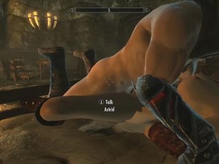 Skyrim: Sex With Astrid(Testing Her Loyalty To Her_Husband)