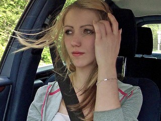Screen Capture of Video Titled: Stranded Teens - Euro Blonde needs a lift