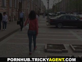Tricky Agent - Pursuing A Dream, A Girl Gets Fucked By An Agent!