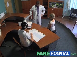 Fakehospital Lady Sucks Cock To Save On Medical Bills