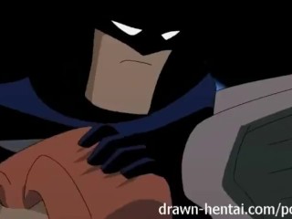 Justice League Hentai - Two chicks for_Batman dick