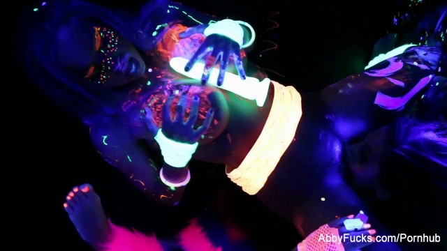 Abigail Mac Black Light Lesbians - Abigail Mac