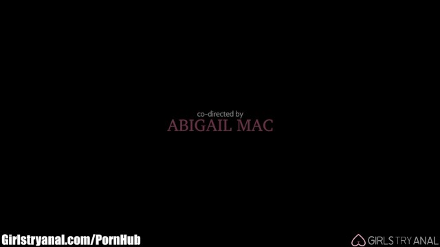 GirlsTryAnal Holiday Lesbian Anal Fantasy - Abigail Mac, Anikka Albrite