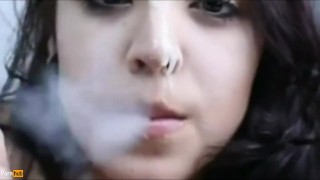 SMOKING DAISY CUMPILATION VIDEO MADE BY A FAN WITH HARD FUCK AND A FACIAL