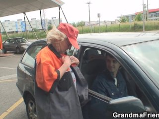 Two Dudes_Pick Up Hot Grandma_and Screw Outside