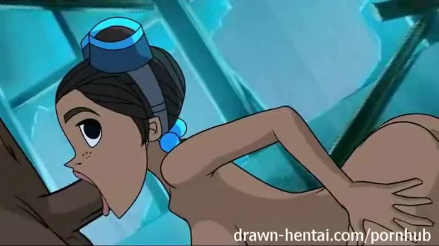 drawnhentai;anime;cartoon;lesbian;padme;ahsoka;strapon;big;tits;parody
