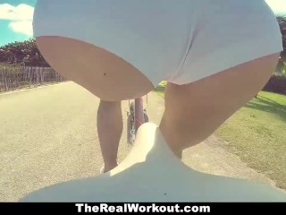 TheRealWorkout - Busty Teen Gets Fucked After Workout