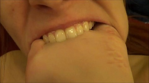 Foot biting - Porn Video Playlist from BitingGirl | Pornhub.com