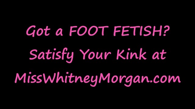 For The Love Of Feet at MissWhitneyMorgan.com - Roxie Rae
