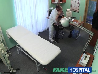 FakeHospital Blonde tattoo babe fucked hard by herdoctor