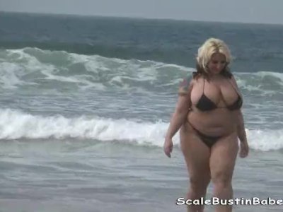 Bbw Beach Ass - Beach Babe Porsche Dali BBW Ass Licking - porn video N16160586