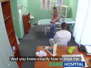 FakeHospital Stunning blondewants doctor to_prescribe his cock