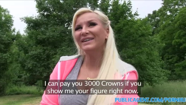 PublicAgent Slutty looking Blonde with Big Boobs Fucking Outdoors -  Pornhub.com
