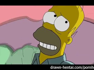 Anal Porn Homer Simpson - Simpsons Porn - Homer Fucks Marge - Pornhub.com