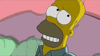 Cock Sucking Homer Fucks Marge In Simpsons Porn