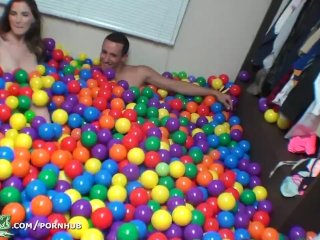 DareDorm - College SexIn the Ball Pit