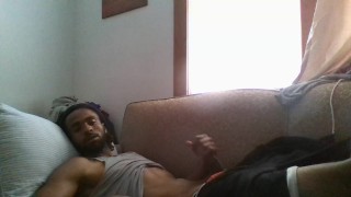 Ade Jerking BBC Caught On Webcam Solo Male Is A Devilishly Handsome Man