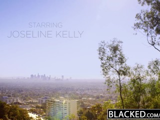 Interracial Sorority Fuck - BLACKED Sorority Girl Joseline Kelly First Interracial
