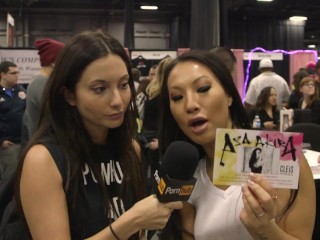 Asa Akira & Cherokee D Ass at eXXXotica 2015 withPornhub Aria_PornhubTV