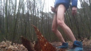 In Public A Real Gay Exhibitionist Teen Boy Is Jerking