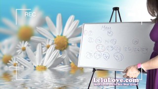 Schedule For Lelu Love-May 2016