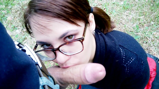  Teen POV Blowjob Blowjob In The Forest: Planted On The Cock And Cumshot In Mouth