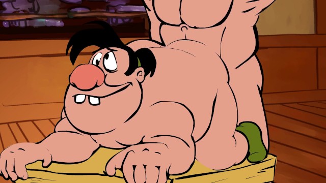 Naked Cartoon Popeye - Beauty & the Butterball - Animated - Pornhub.com