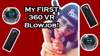 Amateur Facial My Very First 360-Degree Virtual Reality Blowjob