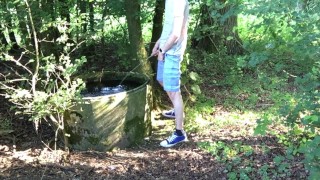 Urinating In A Public Water Tank