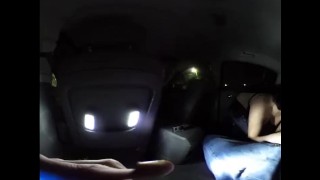 Amateur Blowjob Blowjob In 360 VR Backseat