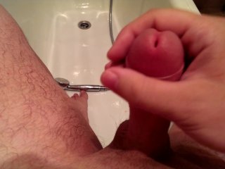 Morning Orgasm In The Shower