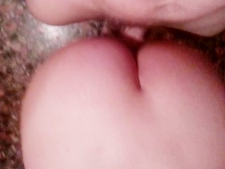Wife takes cock in her pussy